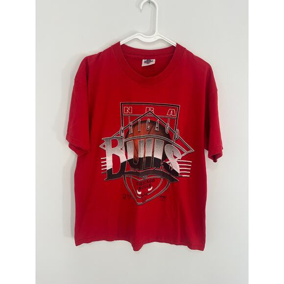 Vintage 1990s Chicago Bulls T-Shirt - Large - Picture 1 of 4